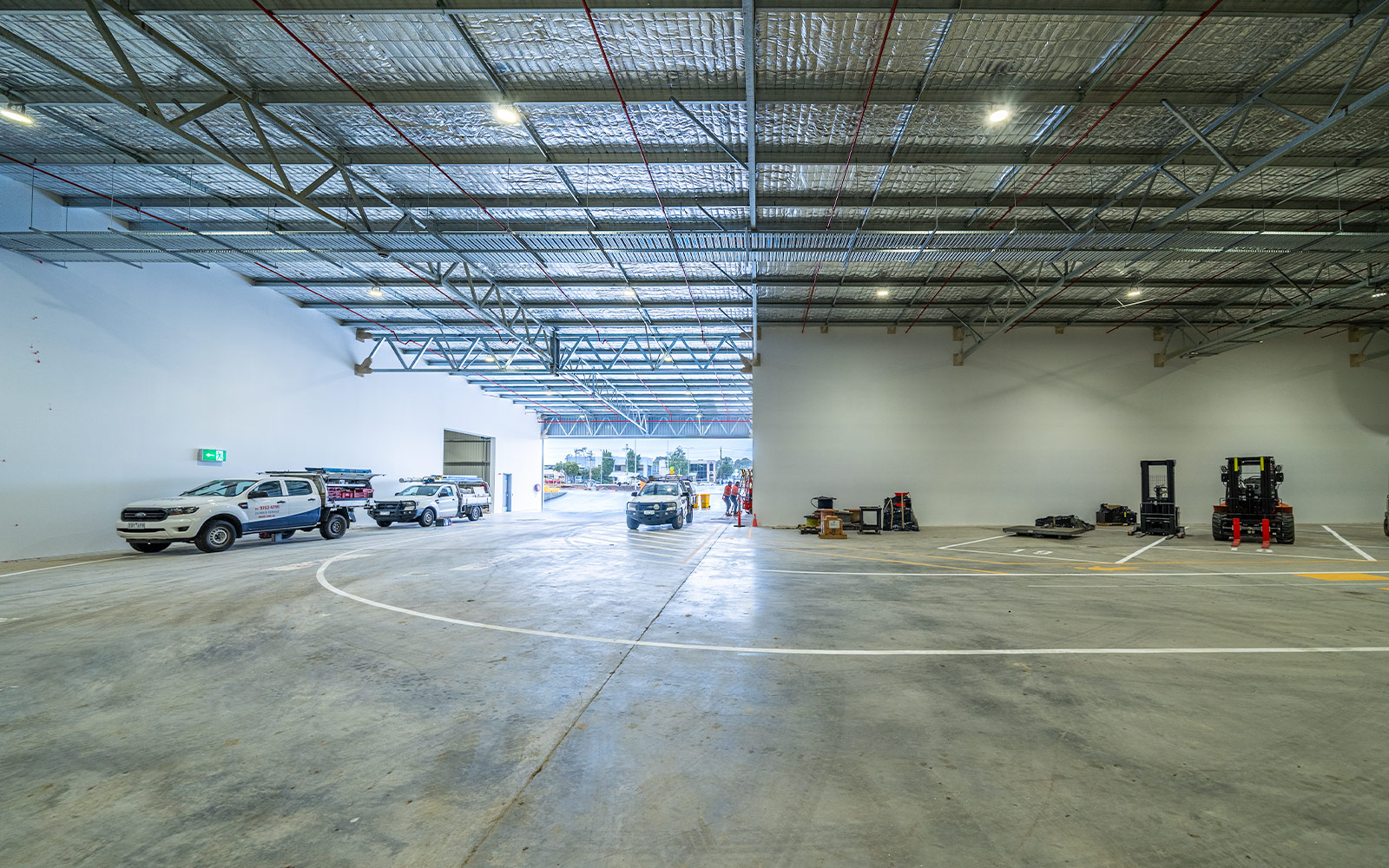 Powercor industrial shed 