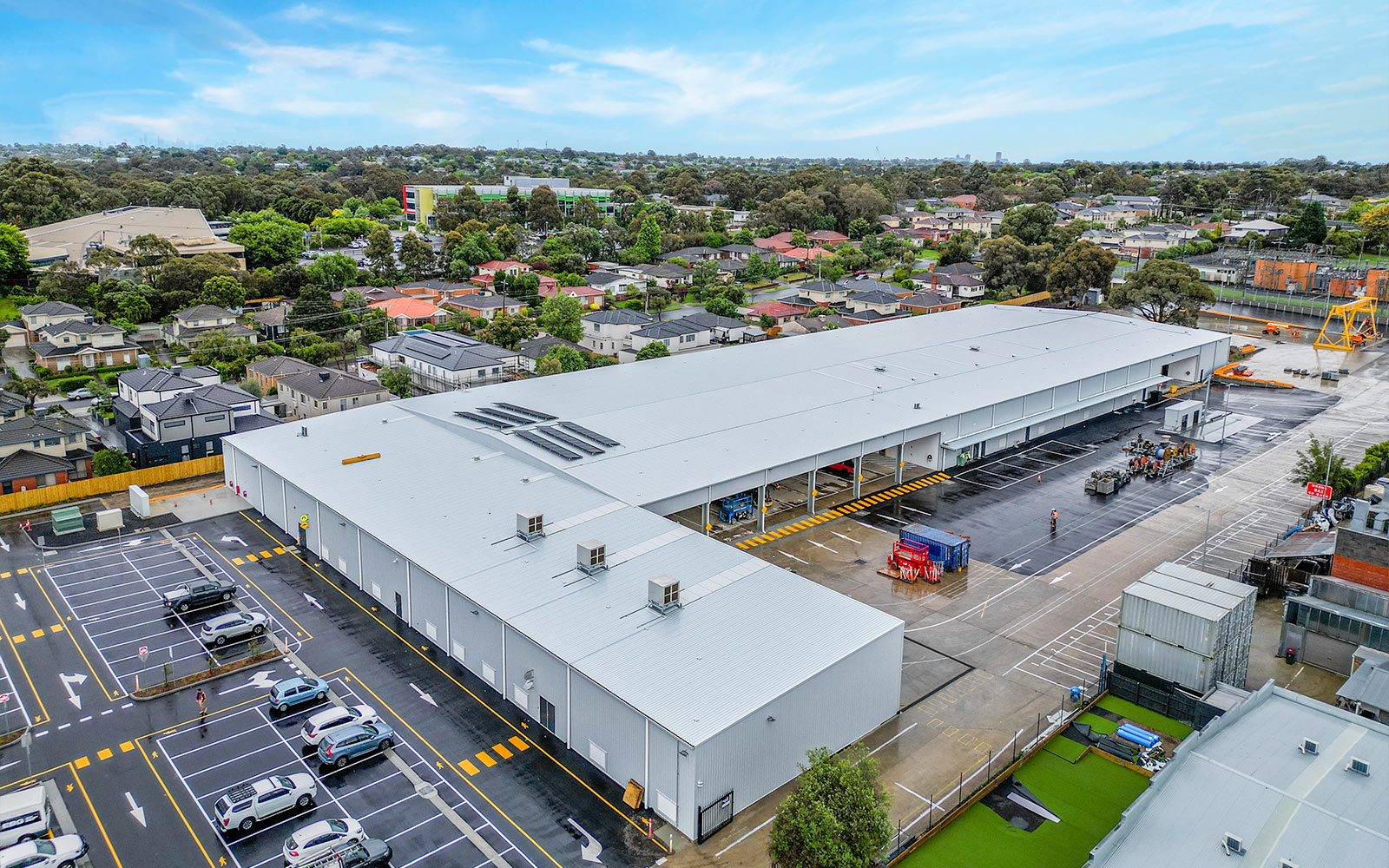 Powercor industrial shed