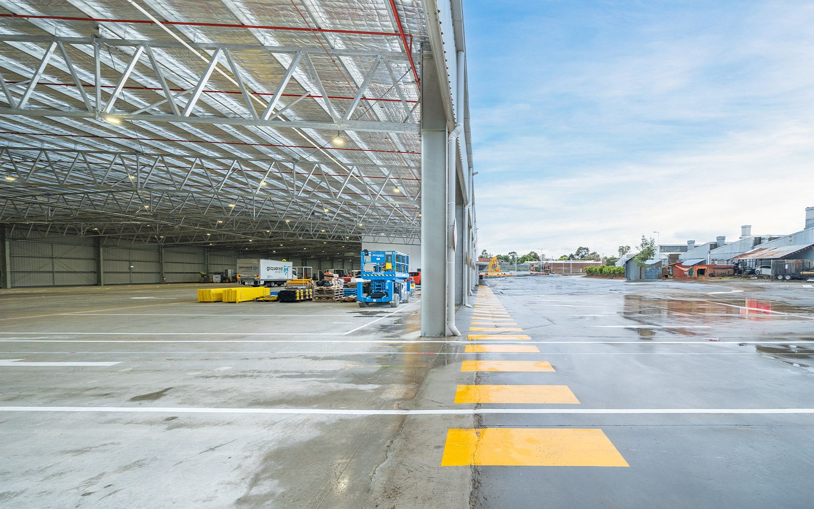Powercor industrial shed