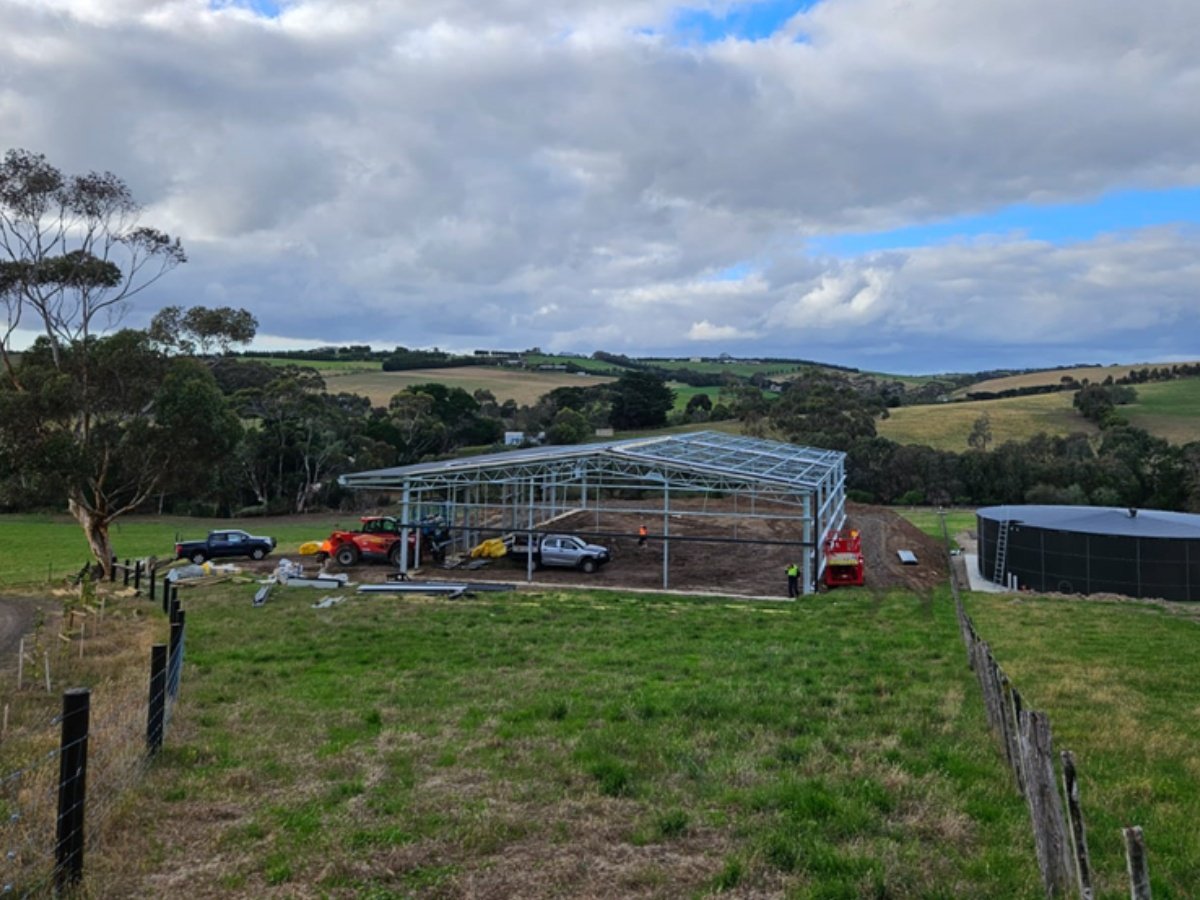 Machinery shed