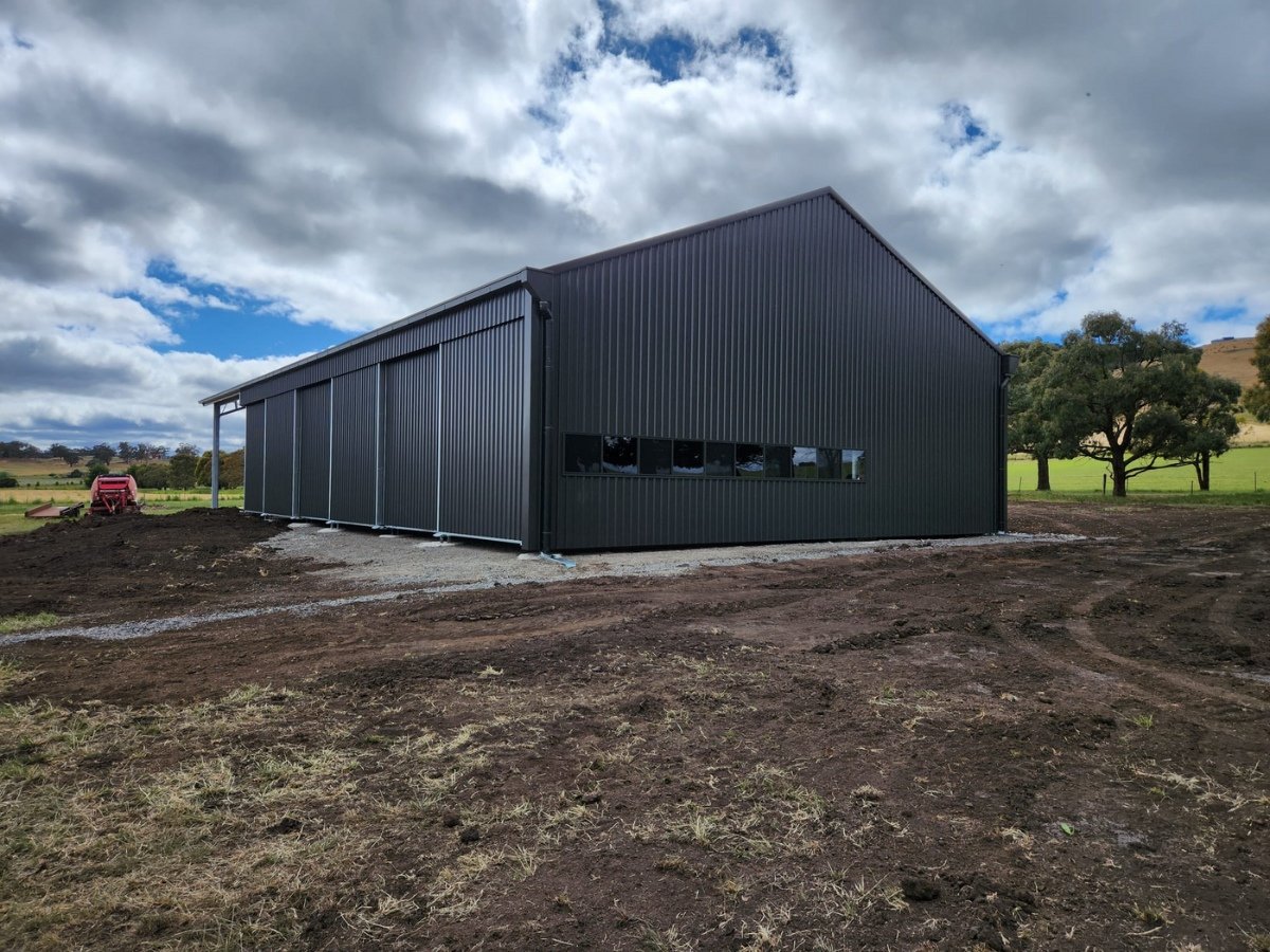 Machinery shed