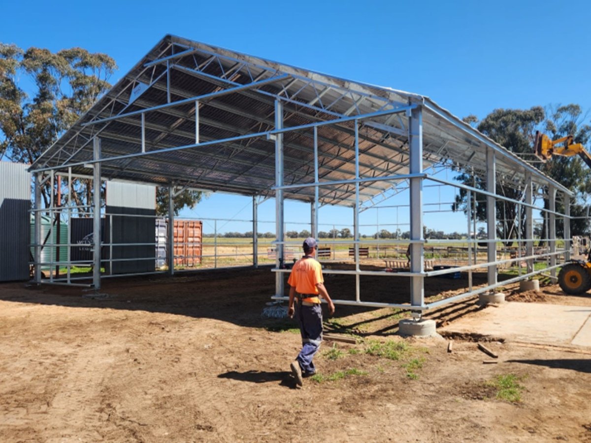 Shearing shed