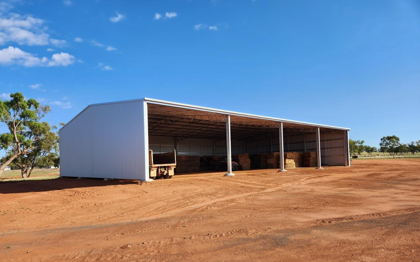 Hay shed