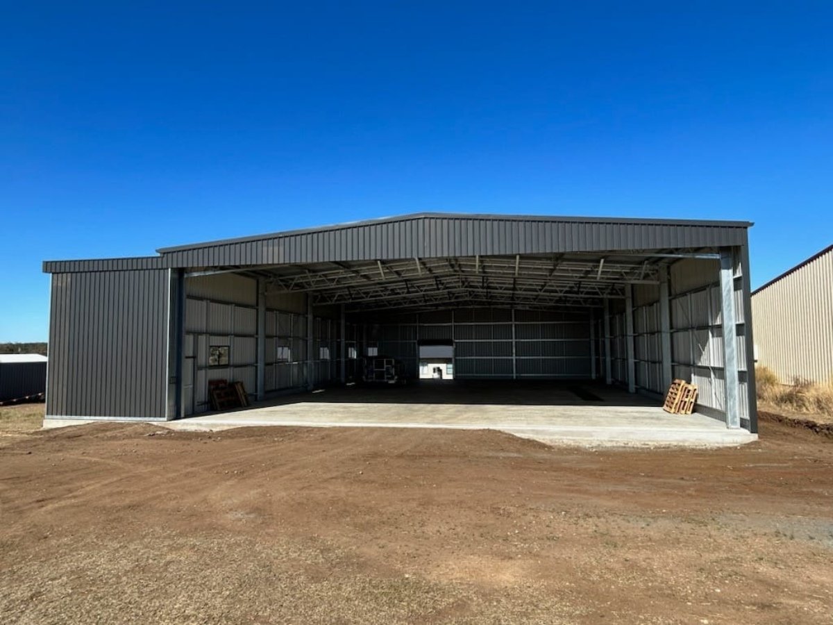 Superior Shed Market aircraft hangar