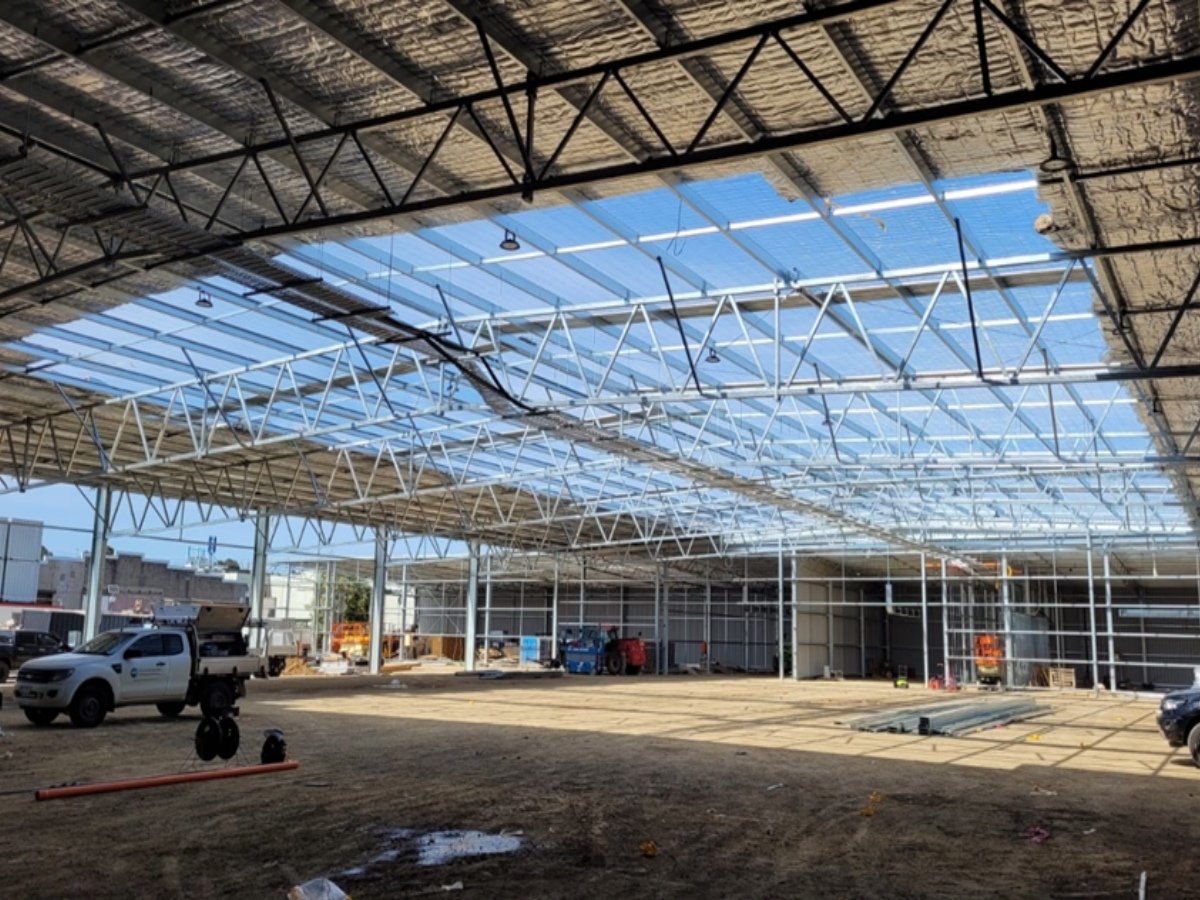 22164 B2B Project & Construction Management – industrial workshop