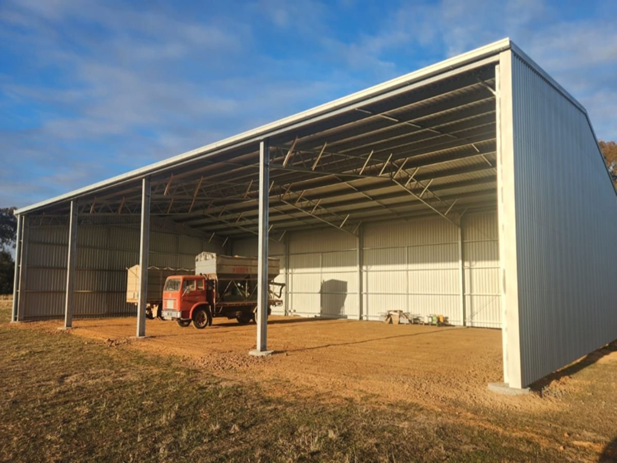 Hay shed