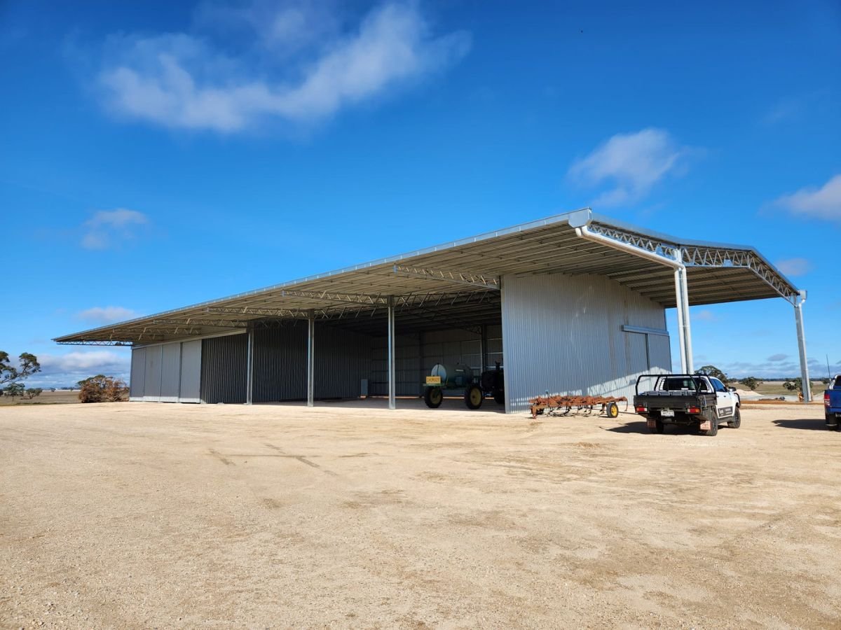 Machinery shed