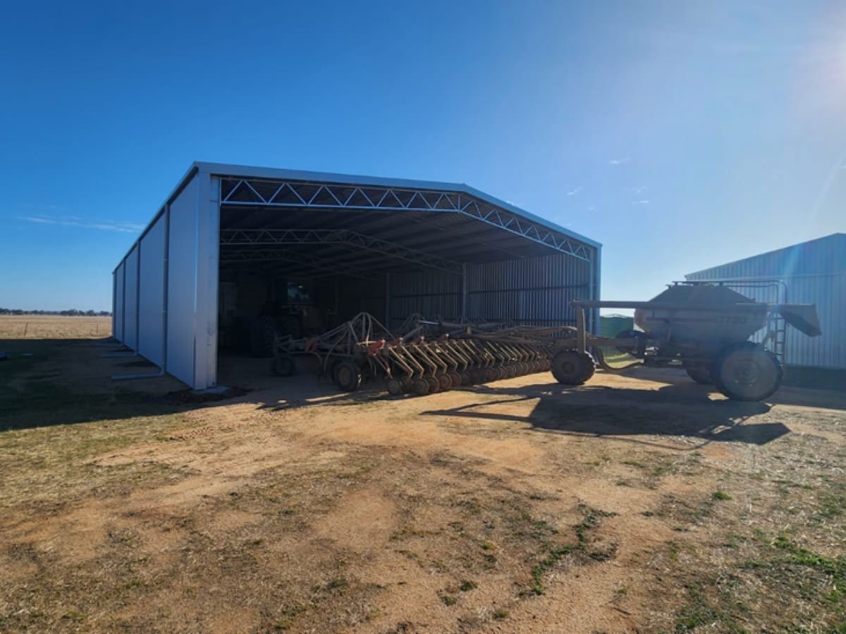 Hay shed