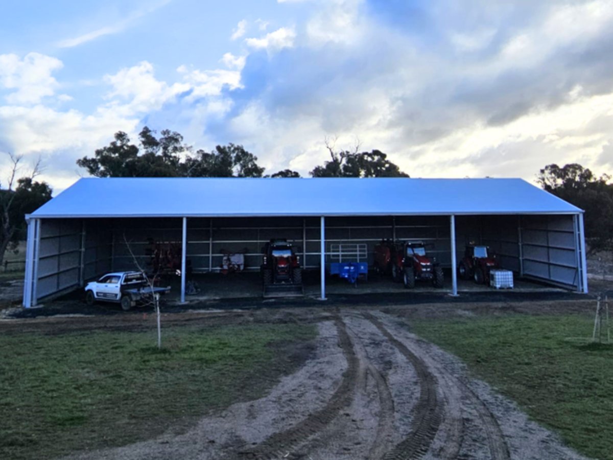 Machinery shed