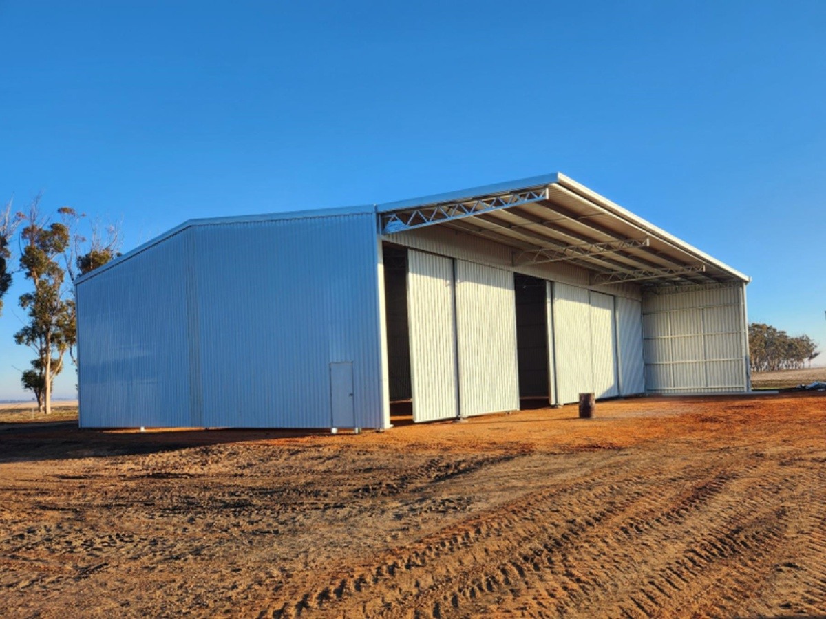 Machinery shed