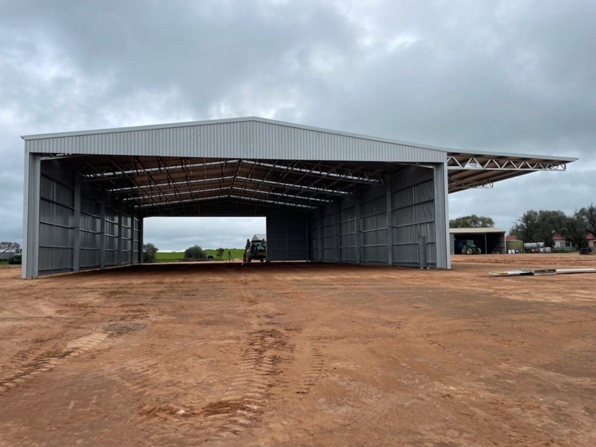 Daniel Harris machinery shed