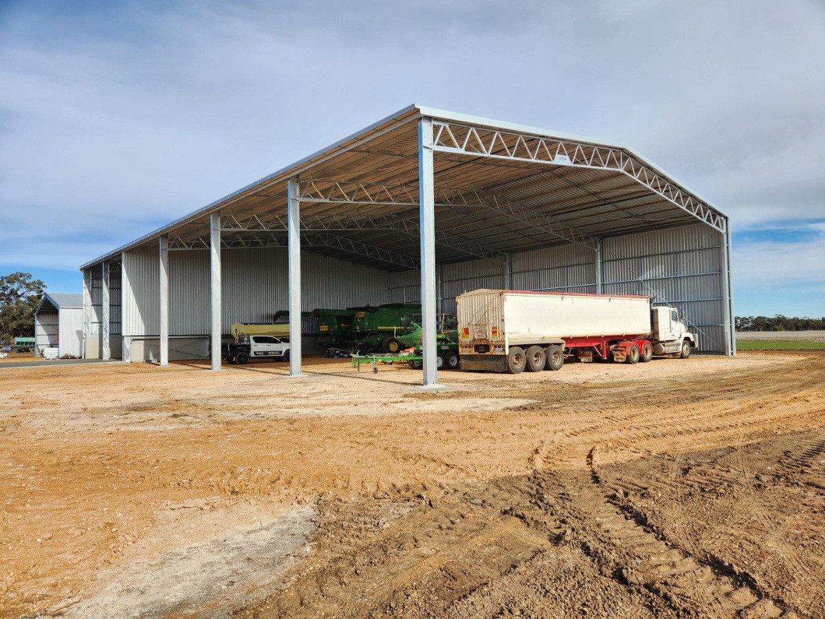 Hay shed