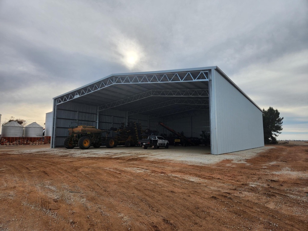 Machinery shed