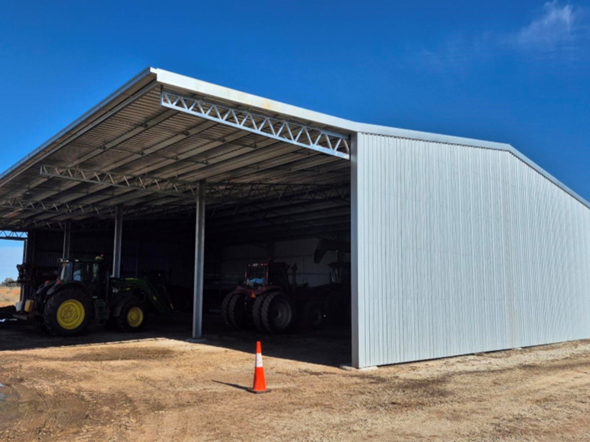 Hay shed 
