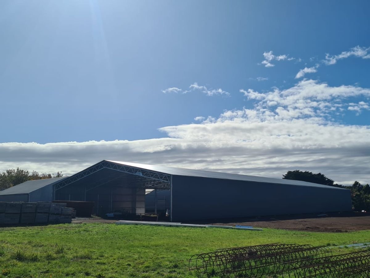 Horticulture and viniculture farm shed