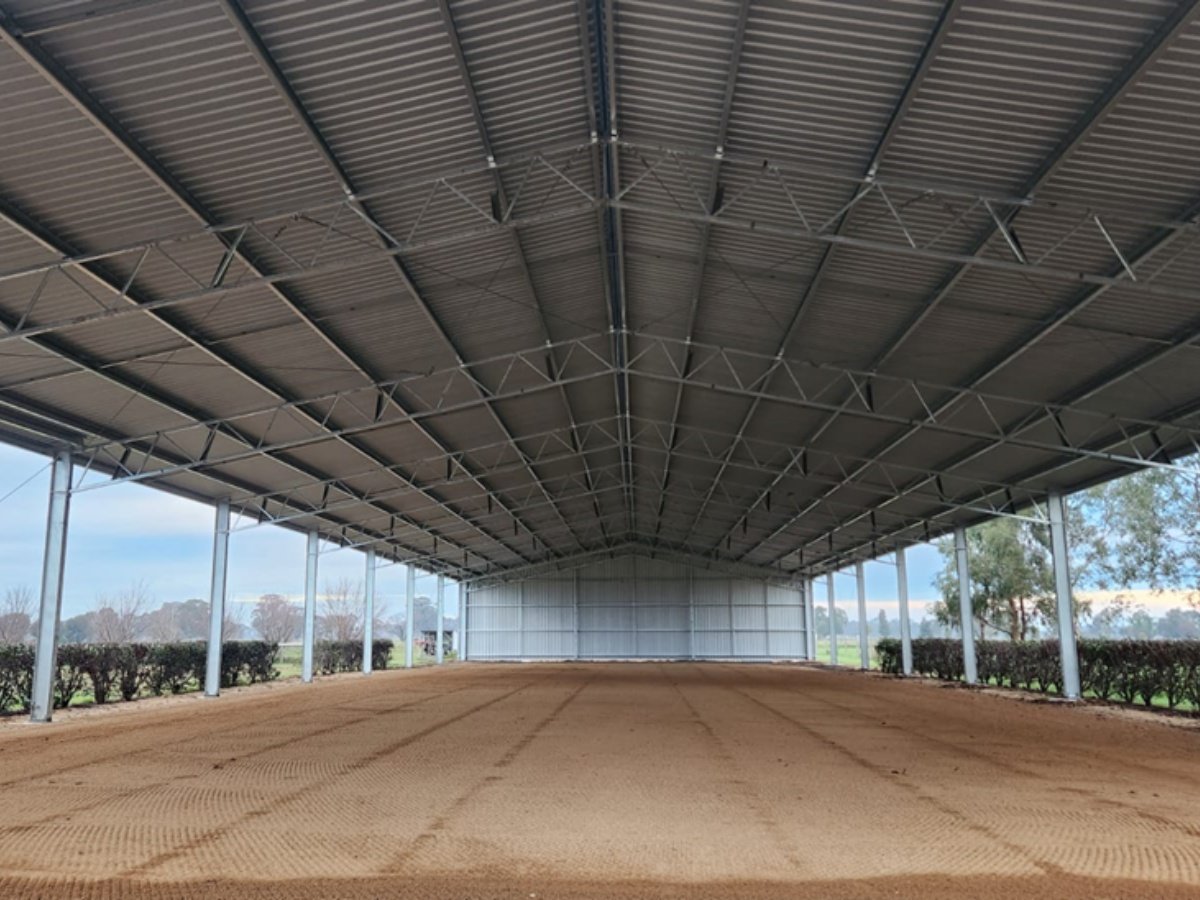 Petrie Equine Construction Pty Ltd indoor dressage arena