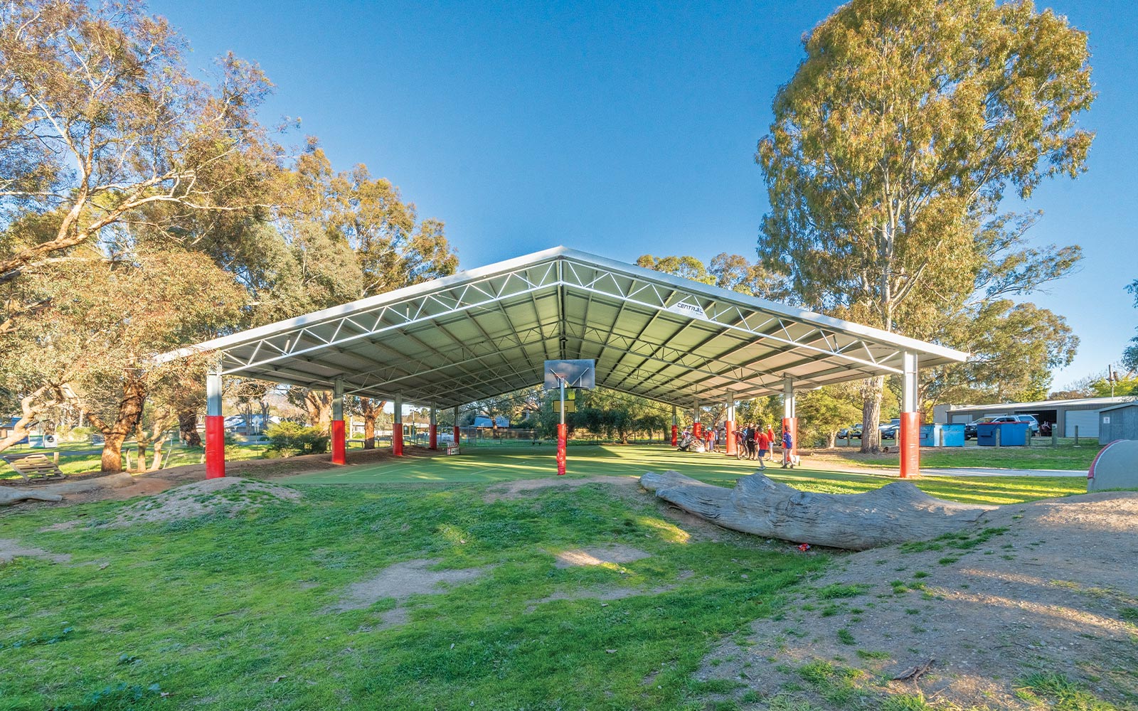 Avenel Primary School ball court cover