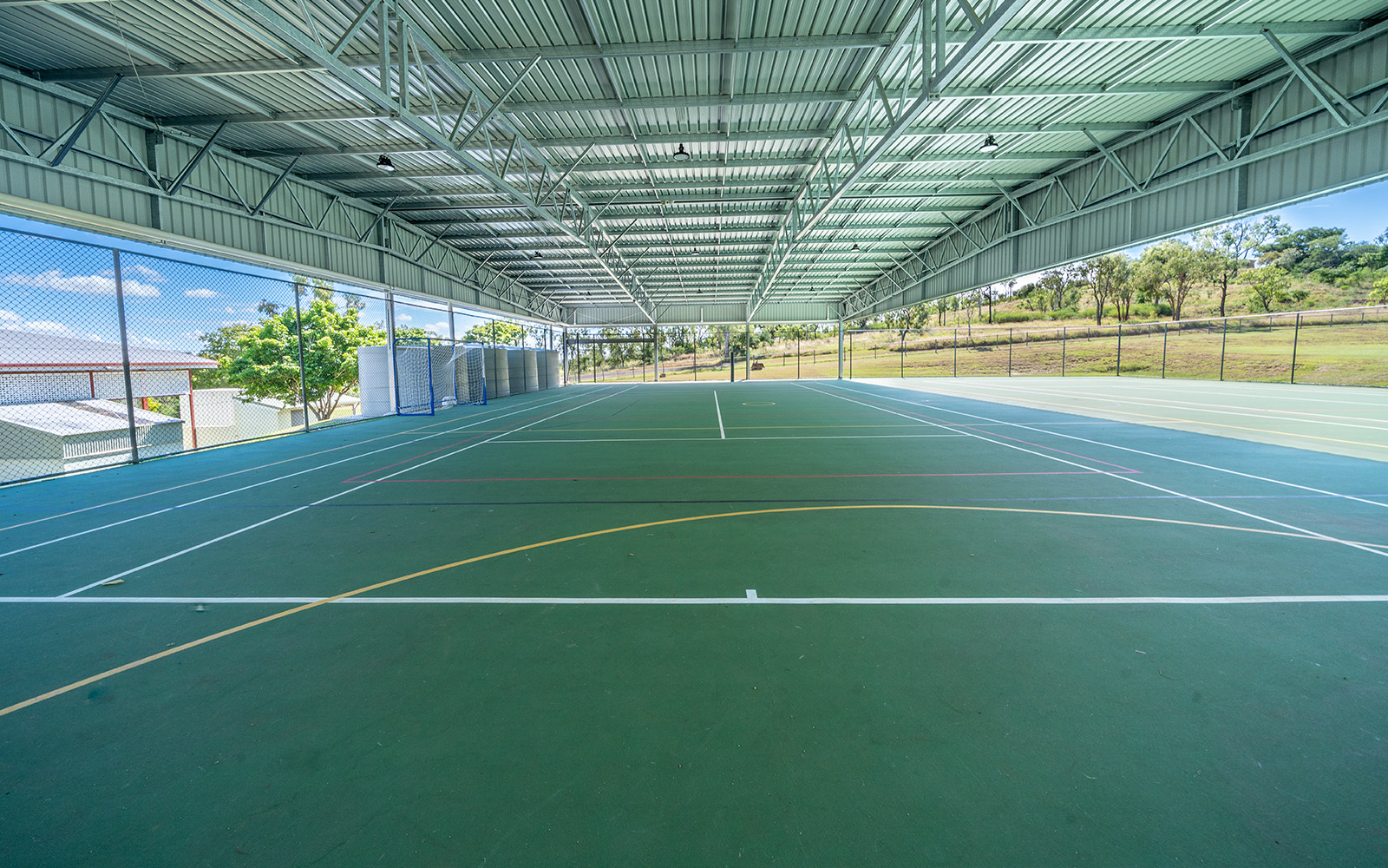 Burnett State College recreational shed