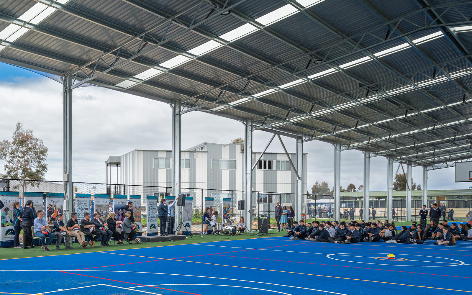 Cranbourne East Secondary School recreational shed