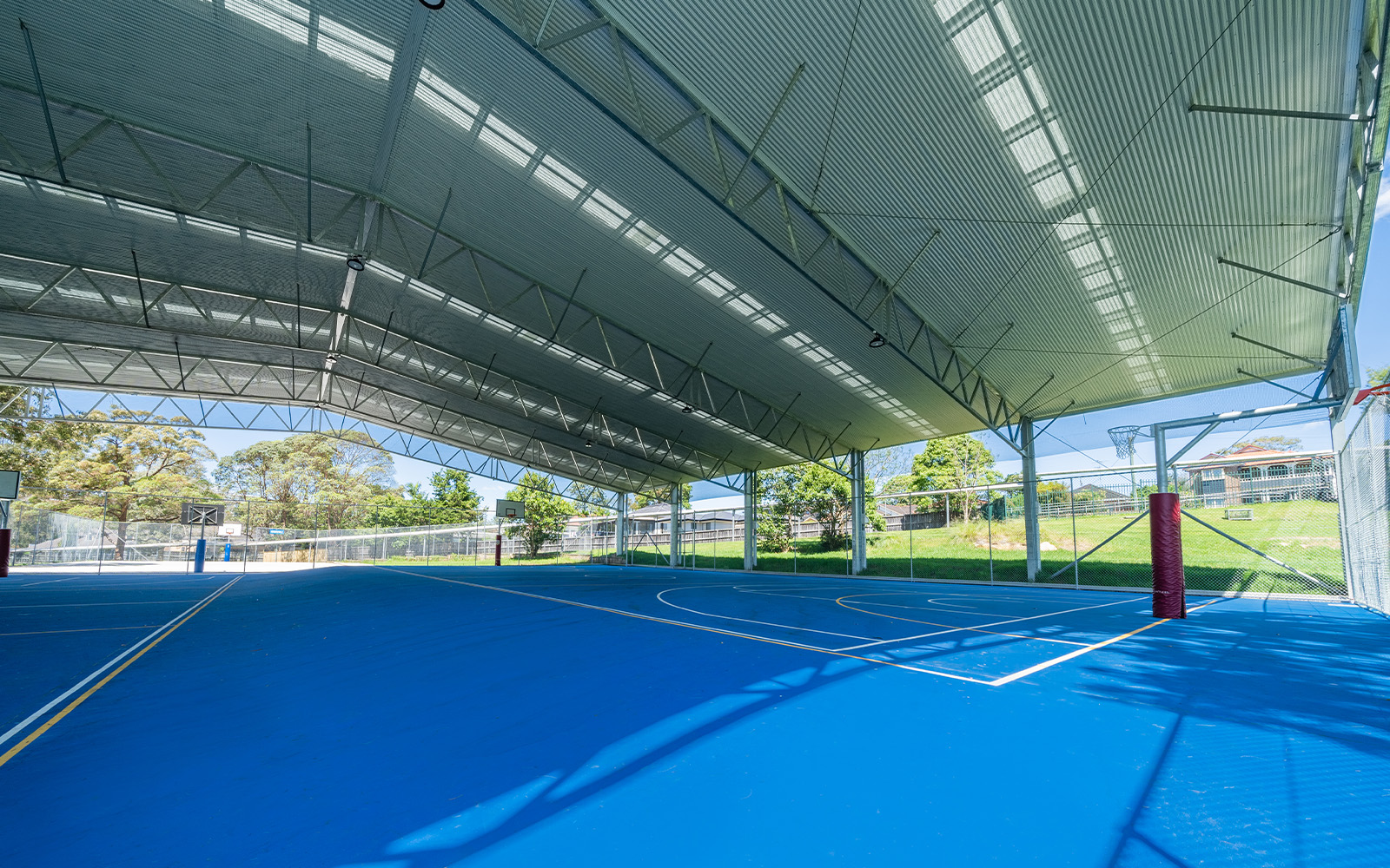 Northmead Creative and Performing Arts High School recreational shed cover