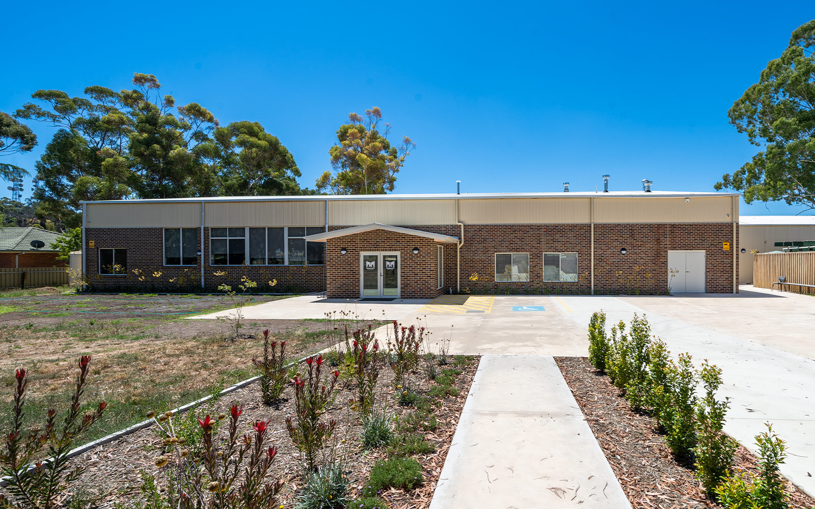 Golden City Baptist Church recreational shed