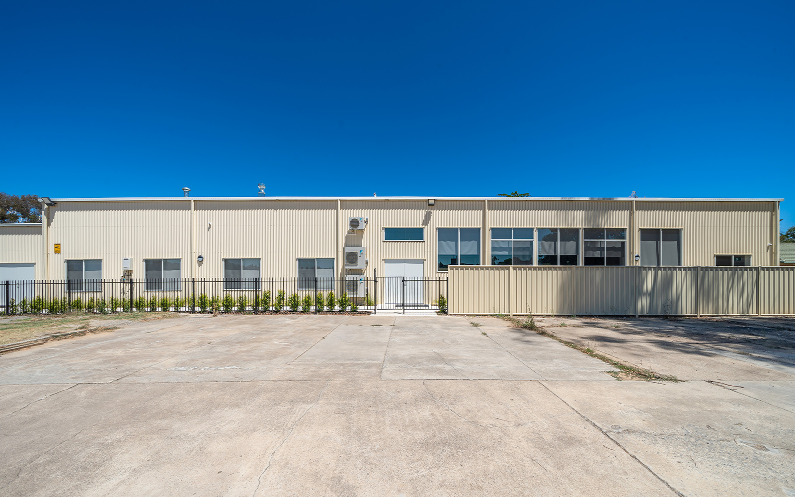 Golden City Baptist Church recreational assembly area shed