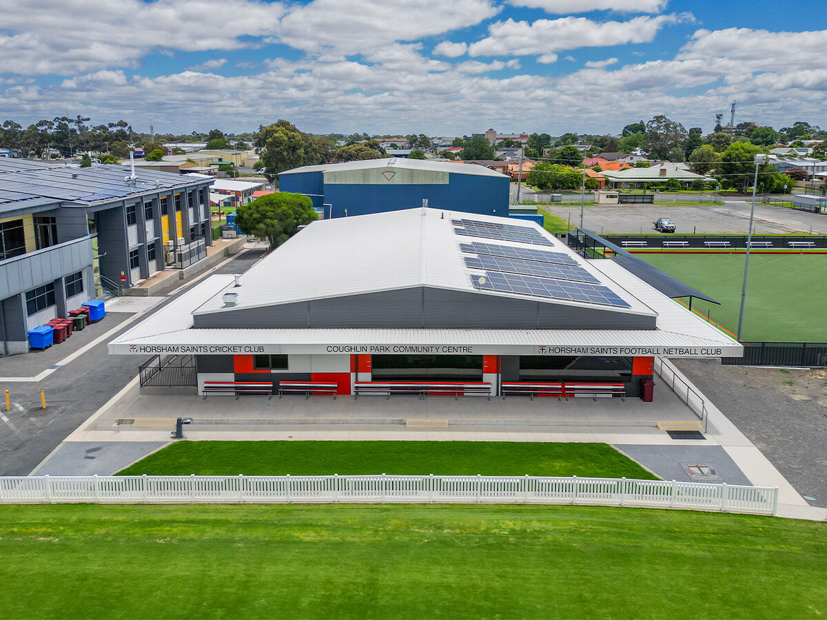 Horsham Saints Football and Netball Club clubrooms