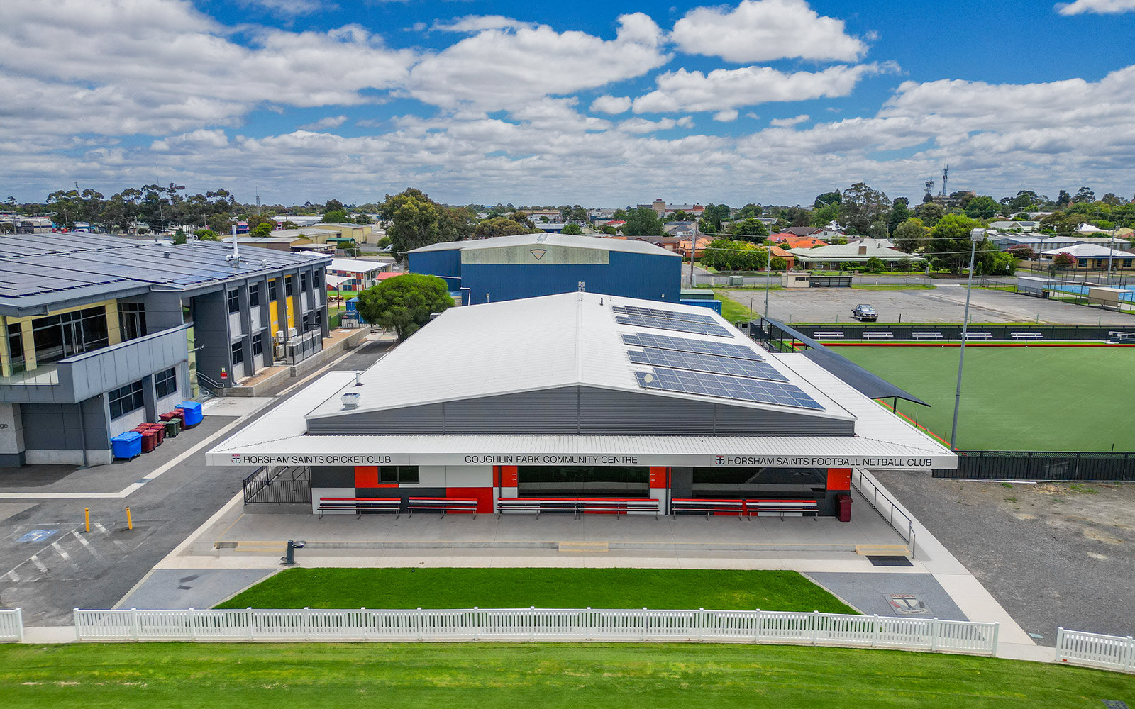 Horsham Saints Football and Netball Club clubrooms