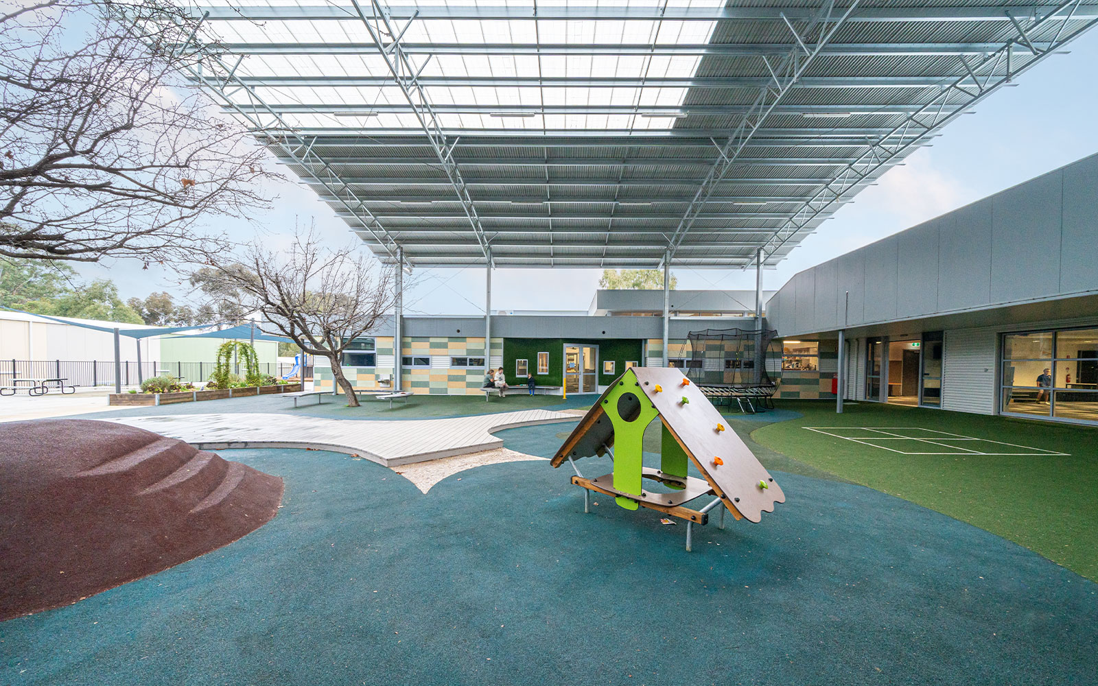 Kalianna School playground cover shed