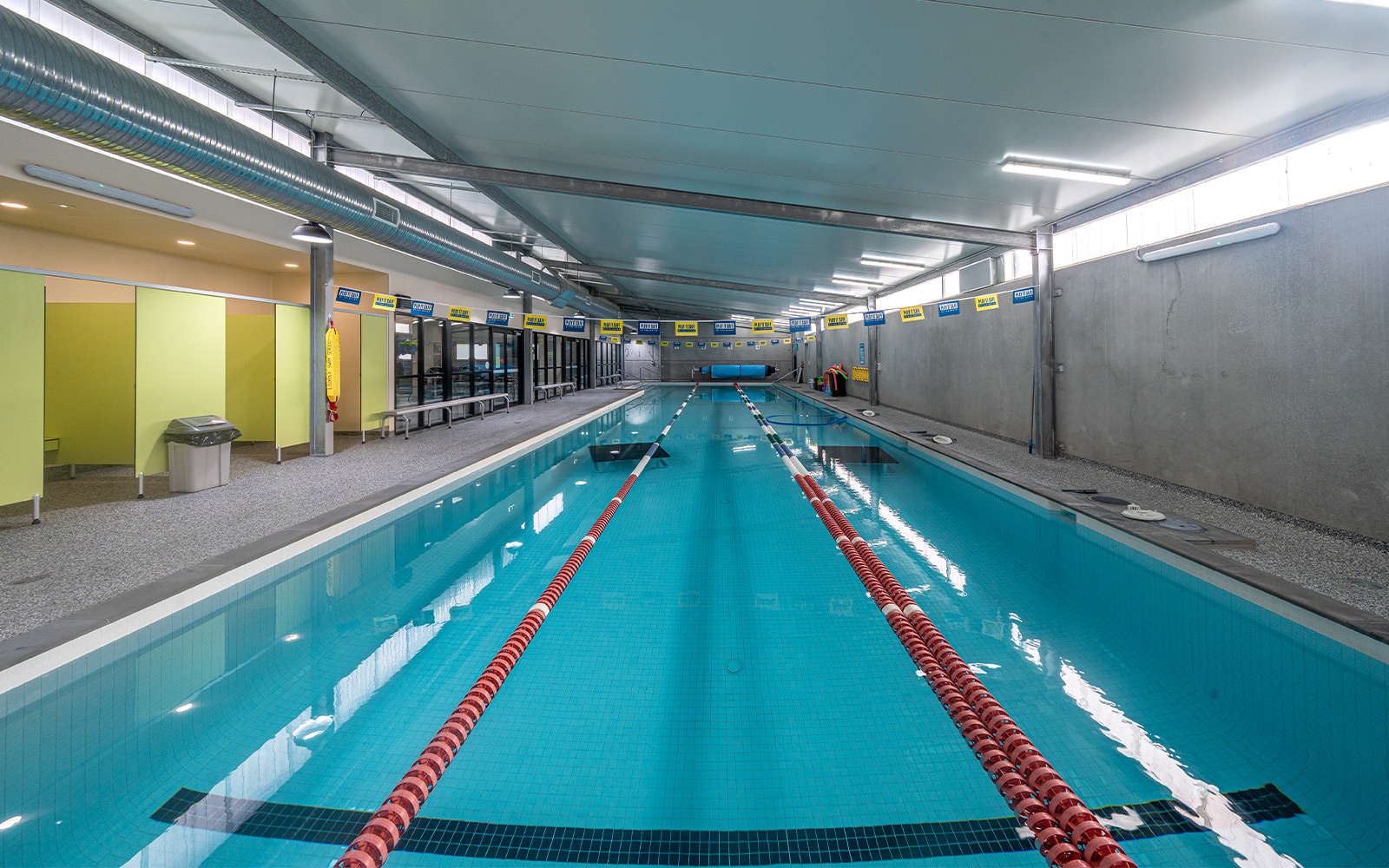 Leopold Swim School recreational shed clubroom