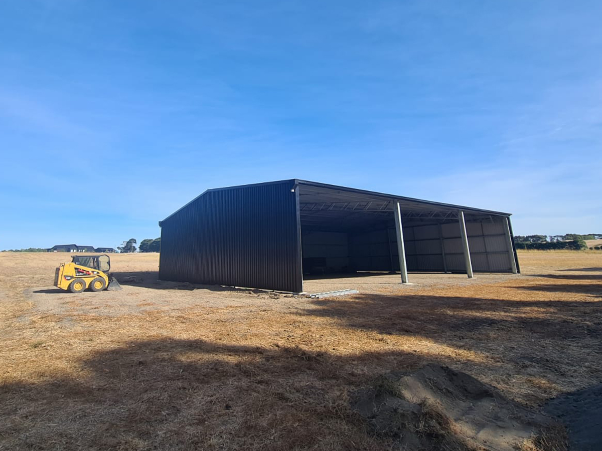 Cam Kendall hay shed