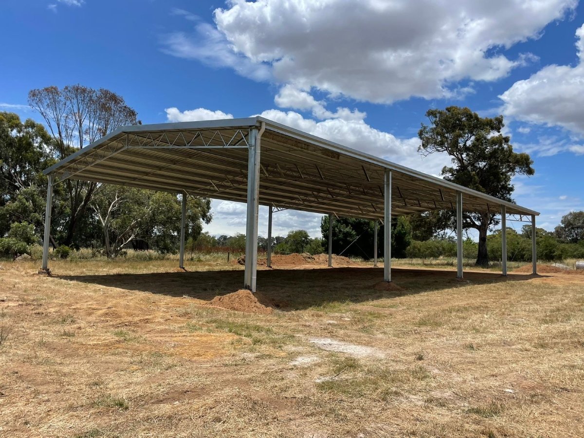 Joel Chambers hay shed