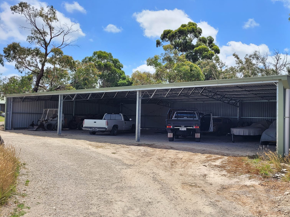 Ken Ingersoll machinery shed