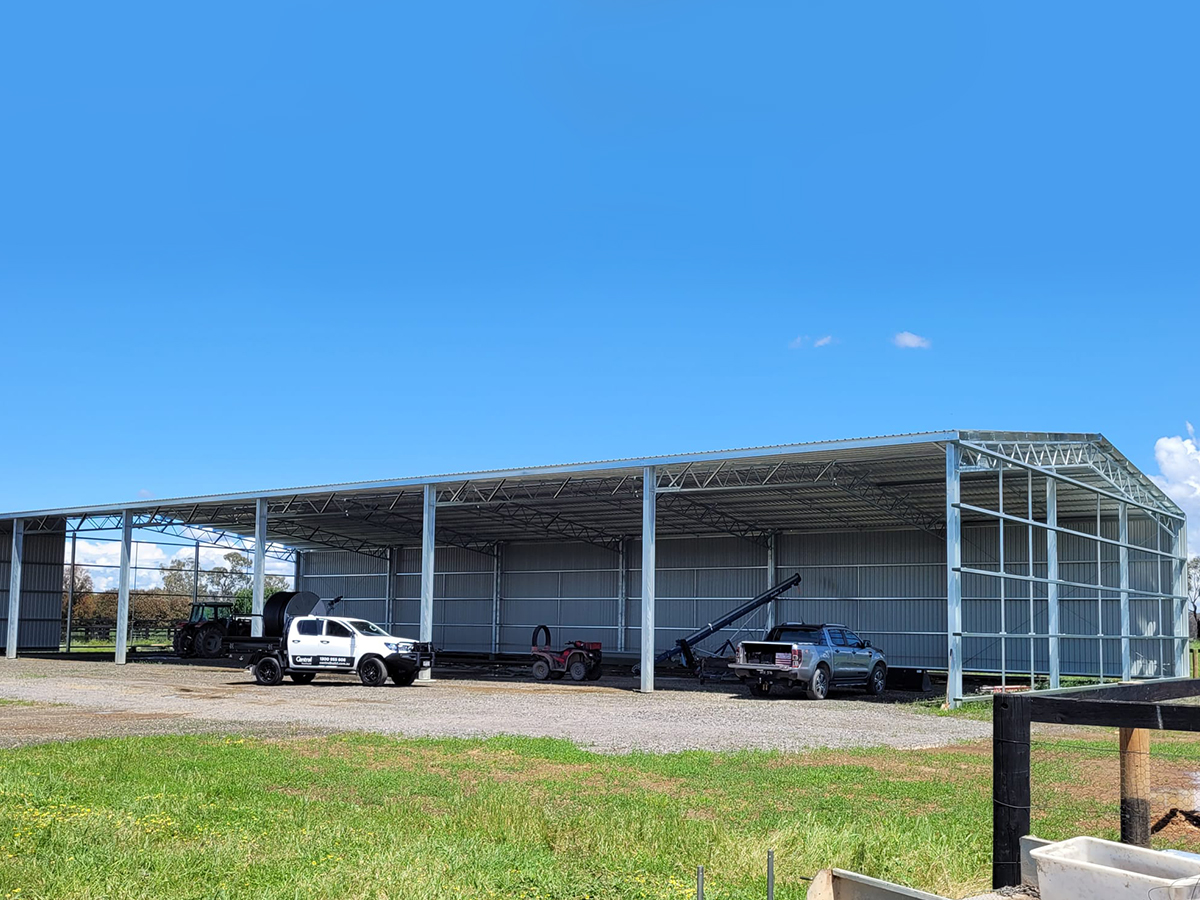 Mark Ruff hay shed