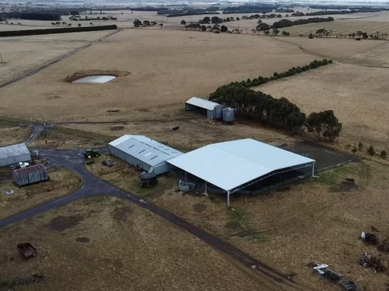 Paul Lewis agricultural yard cover