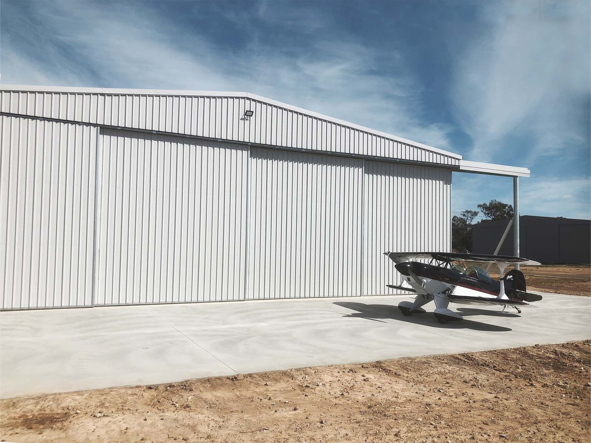 Tocumwal aviation hangar