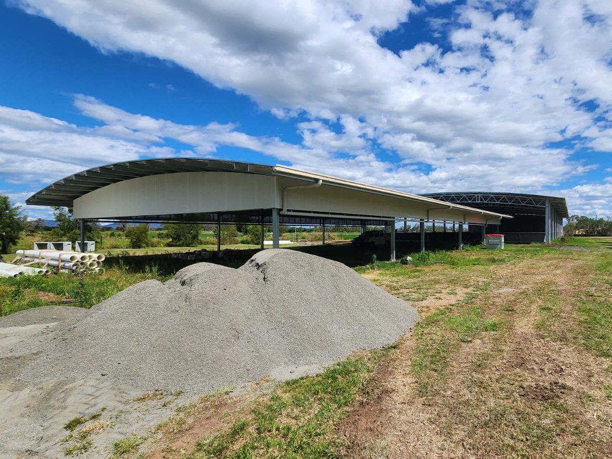 Robyn Boyle combined indoor arena and stable complex