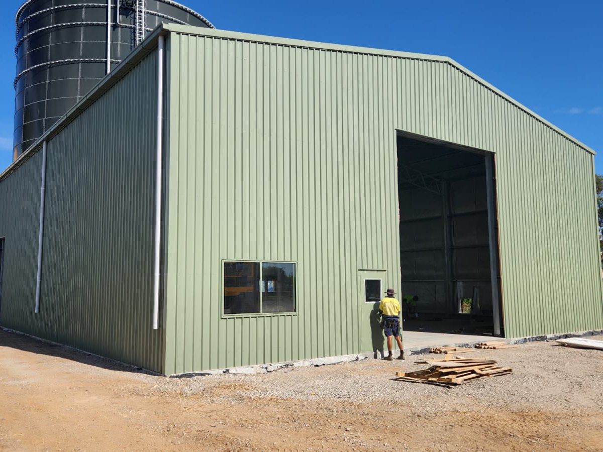 Finley Water Treatment Plant industrial storage