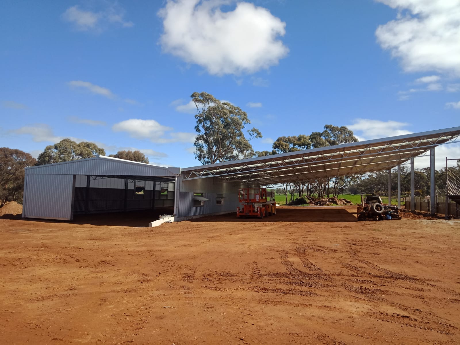 Tim Lockhart shearing shed