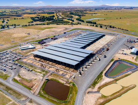 Ballarat saleyards agricultural yard cover