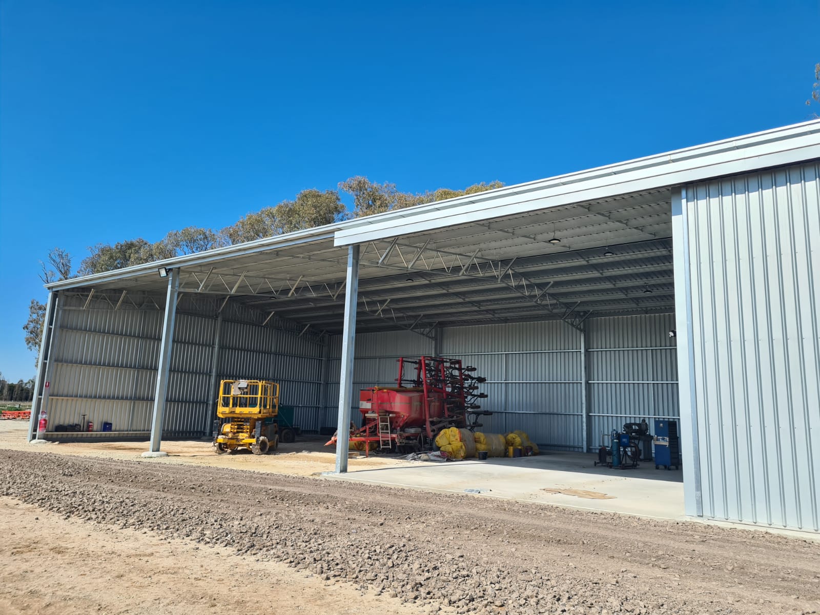 Andrew Tyler machinery shed