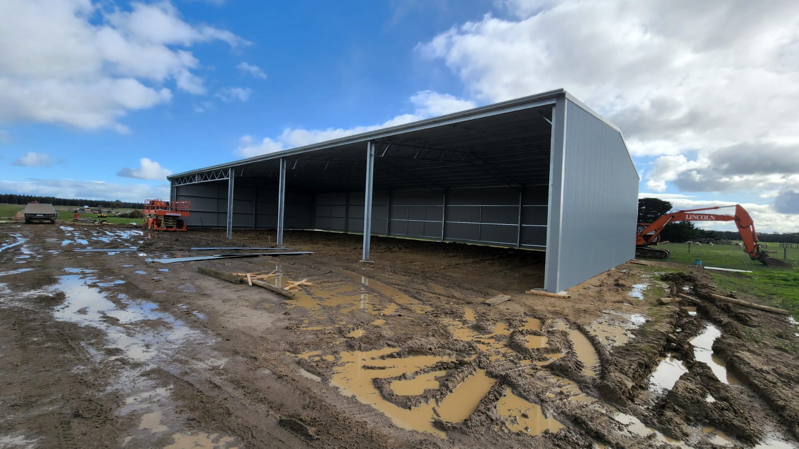 David Brown hay shed