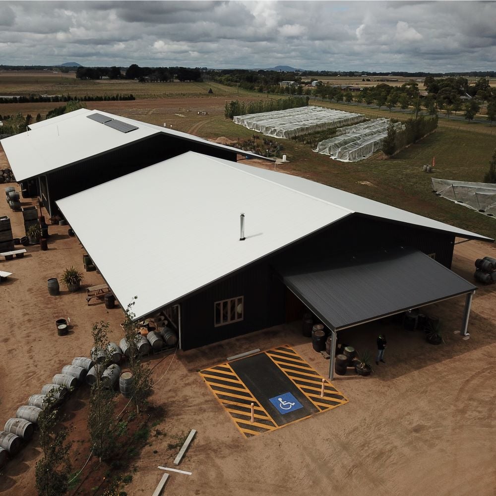 Horticulture and viticulture shed