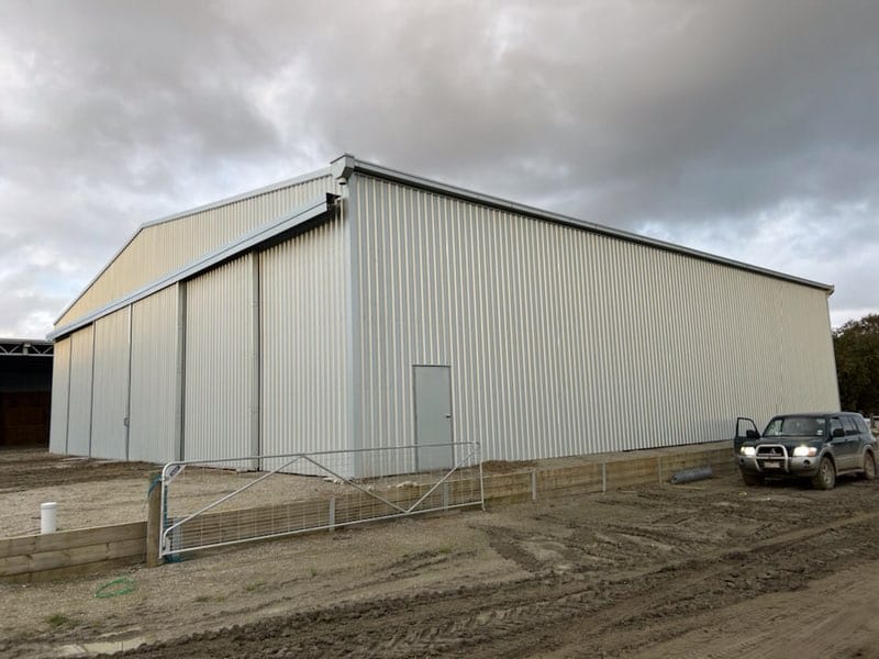 Steven Booley machinery shed