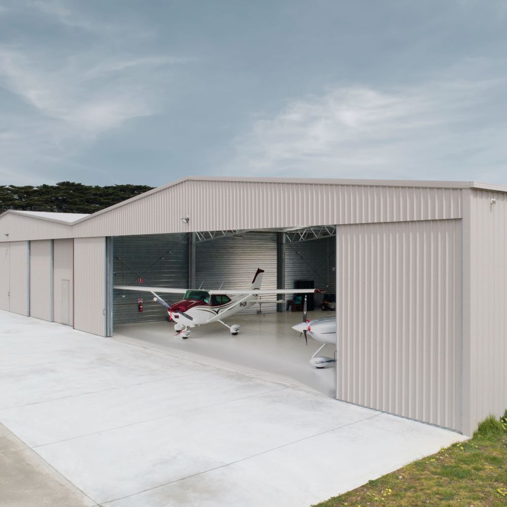 Multi tenant hangar