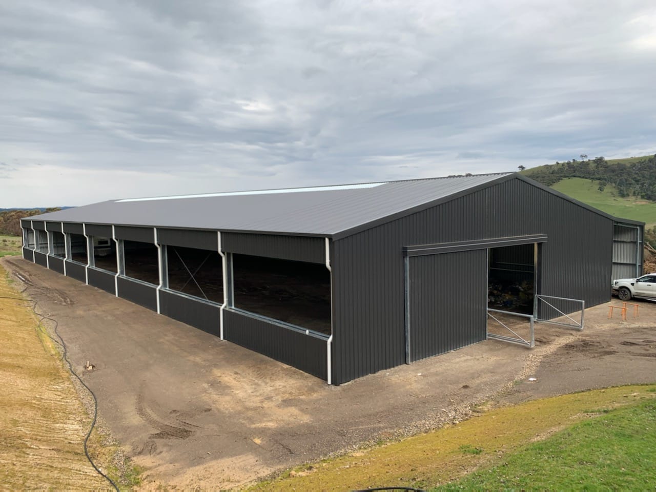 Anne Jarvis indoor dressage arena