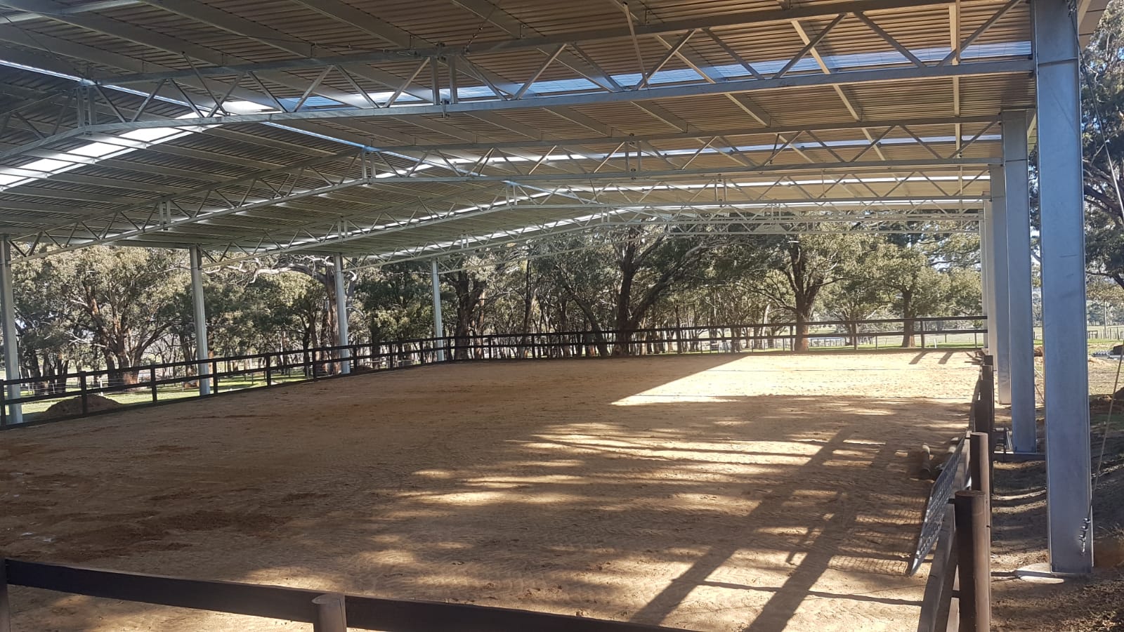 Rob Cockram indoor riding arena