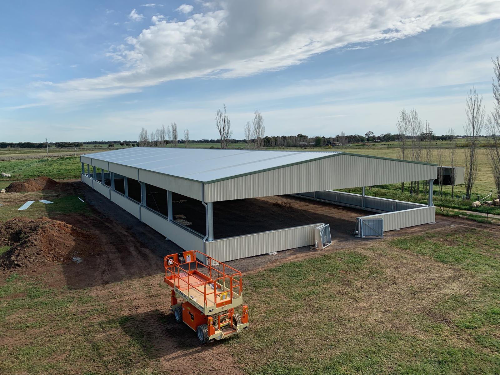 Kate Storey indoor dressage arena