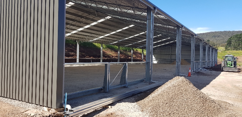 Mark Nicholls combined indoor arena and stable complex