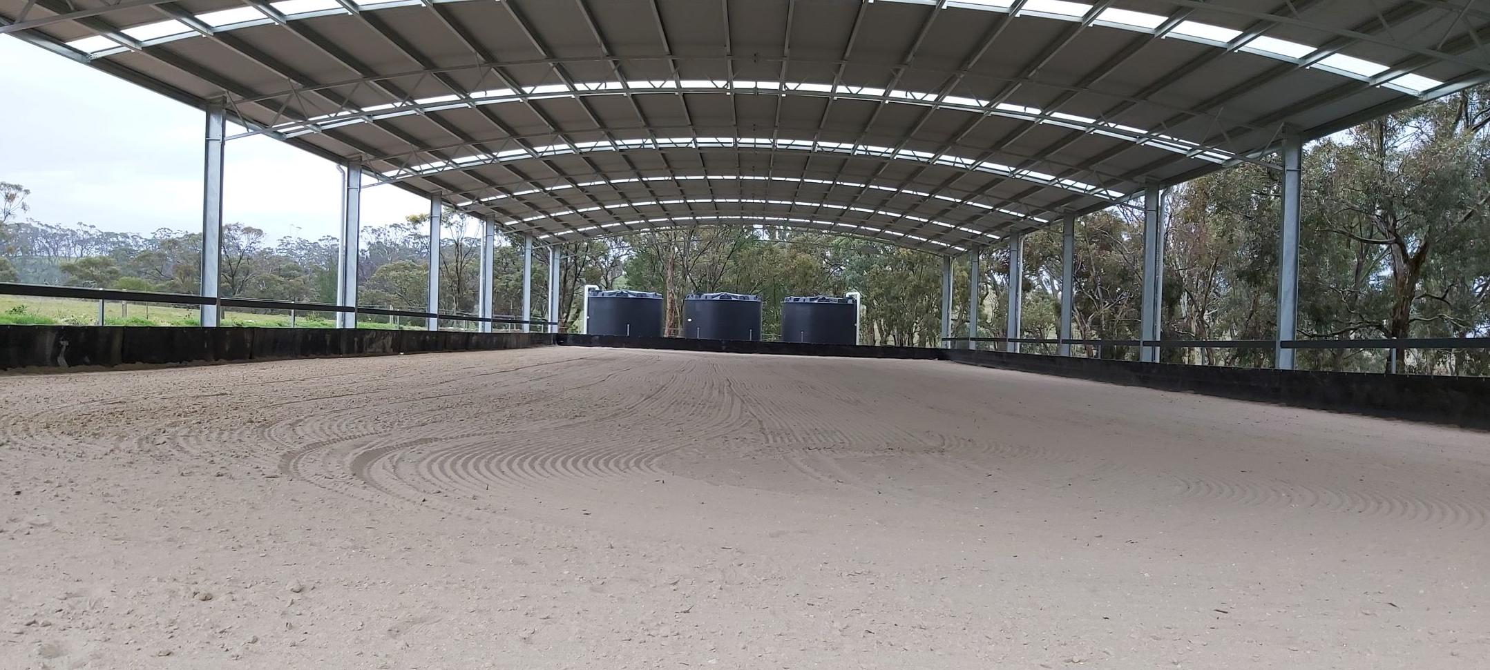 Naomi Betts indoor riding arena